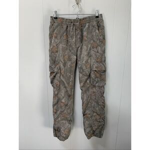 Abercrombie Kids Drawstring Camo Cargo Pants 13/14 Regular